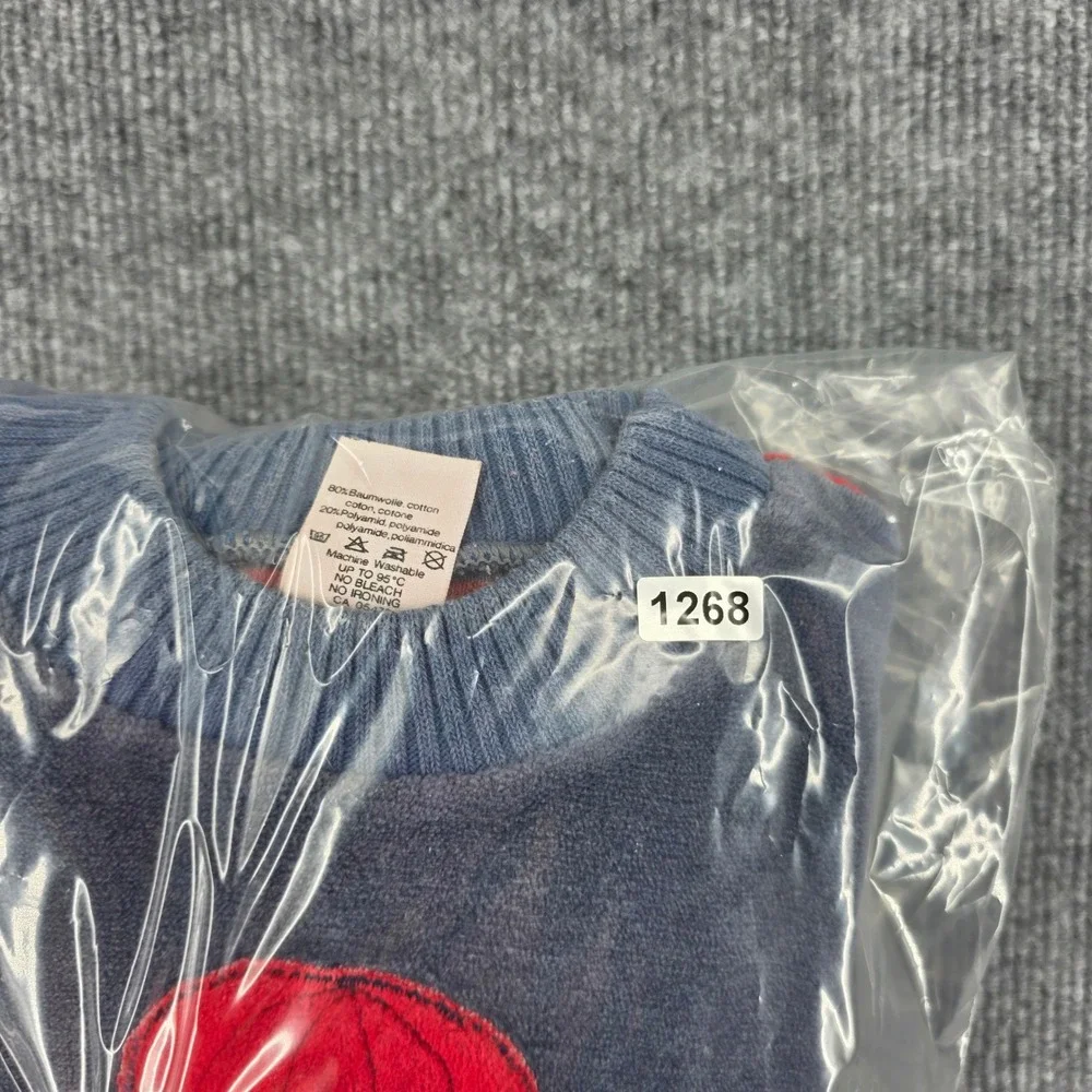Vintage Creation Stummer Austria Velour 3pc Set Blue Red Parachute Toddler 4Y